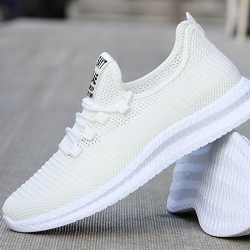 Plus Size 39-44 Summer Men Mesh Sneakers Anti-Slippery Breathable Basketball Shoes Non-slip Comfortable Running Shoes Travel Shoes