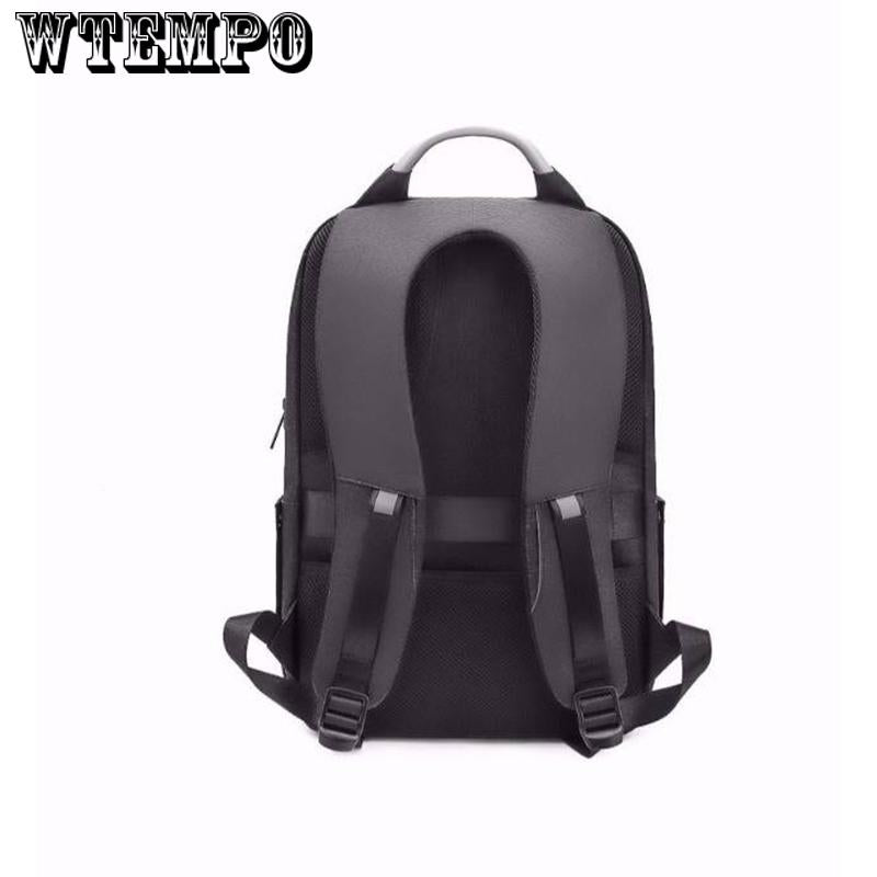 PU Leather Men's Shoulder Bags Fashion Travel Backpack Men Business Laptop Backpack School Boys Bag