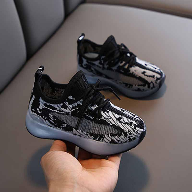 21-30 Summer Child Sneakers with Light Kids Breathable Non-slip Basketball Shoes Lightweight Running Shoes Comfortable Deodorant Girl Shoes