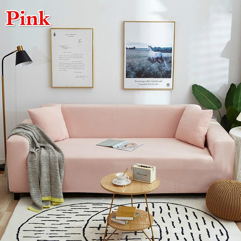 1/2/3/4 Seaters Elastic Universal Sofa Cover Knitted Thicken Stretch Slipcovers for Living Room Couch Cover Armchair