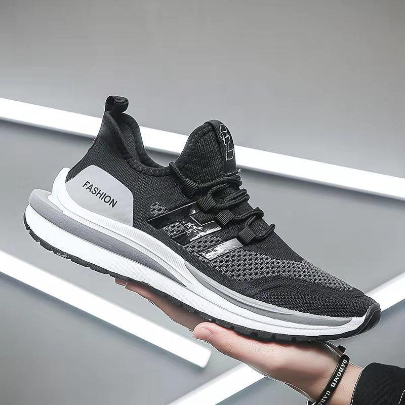 Breathable Sports Casual Men's Shoes Trendy Korean All-match Shoes Running Student Non-slip Sneakers