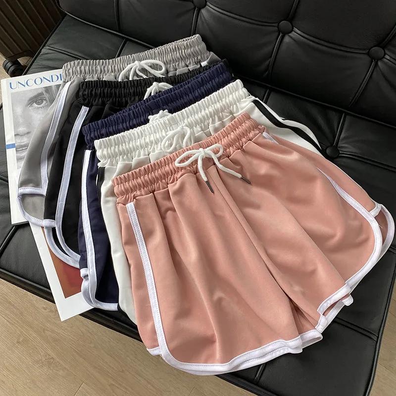 Sports Shorts Women's Summer Outer Wear Yoga Running Fitness Three-point Pants Home Pajama Pants Casual High Waist Loose Shorts Pants