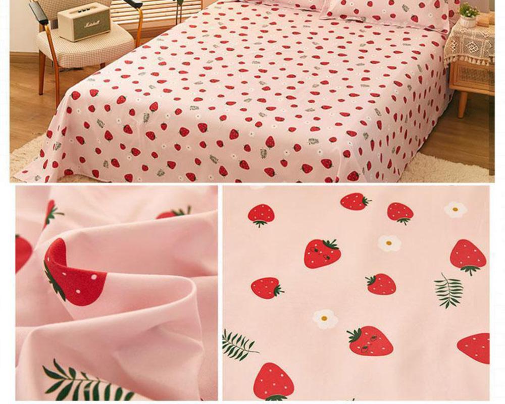 Sheets Single Thickening Spring Summer Skin-friendly Cotton Single Double Bed Single Extra Large Bed Sheet