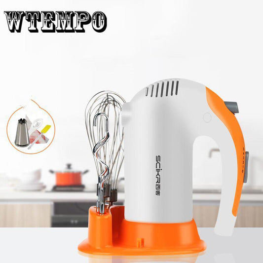 Brand Electric Hand Held Egg Beater Whisk 5 Speed Cream Mixer Baking Cake Tools 300W 220V