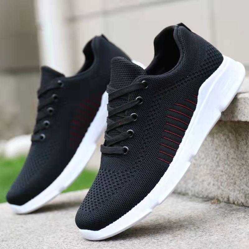 Men's Casual Sports Shoes Summer Breathable Running Shoes All-match Shoes Men's Net Shoes Light Old Shoes Old Beijing Net Shoes