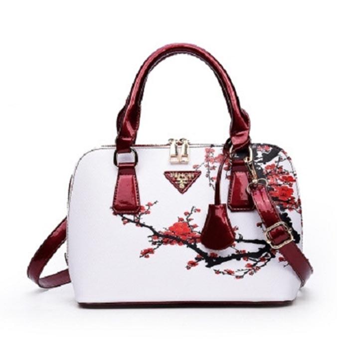 Fashion Womens Bag Printing Shell Bag European American Women's Bag Shoulder Diagonal Mobile Handbag