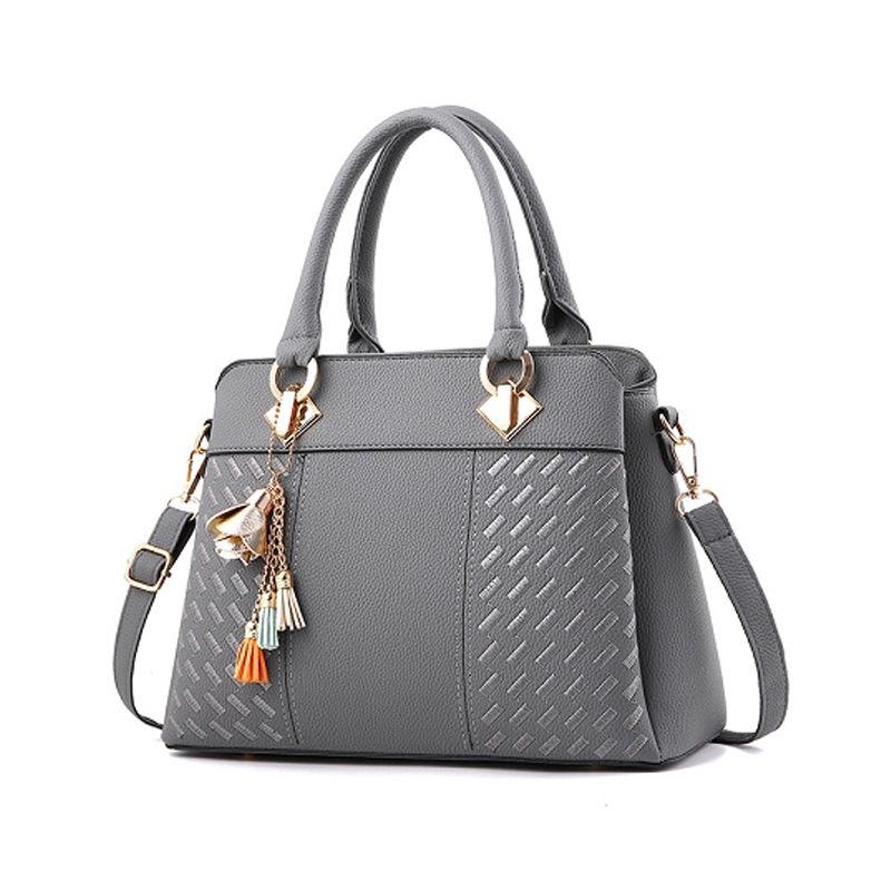 Patent leather bag Big capacity Woman bag European and American style Shoulder Handbag Trendy wild