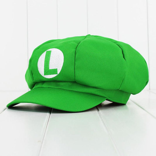 WTEMPO Brand Anime Super Mario Hat Cap Luigi Bros Cosplay Baseball Cap Costume