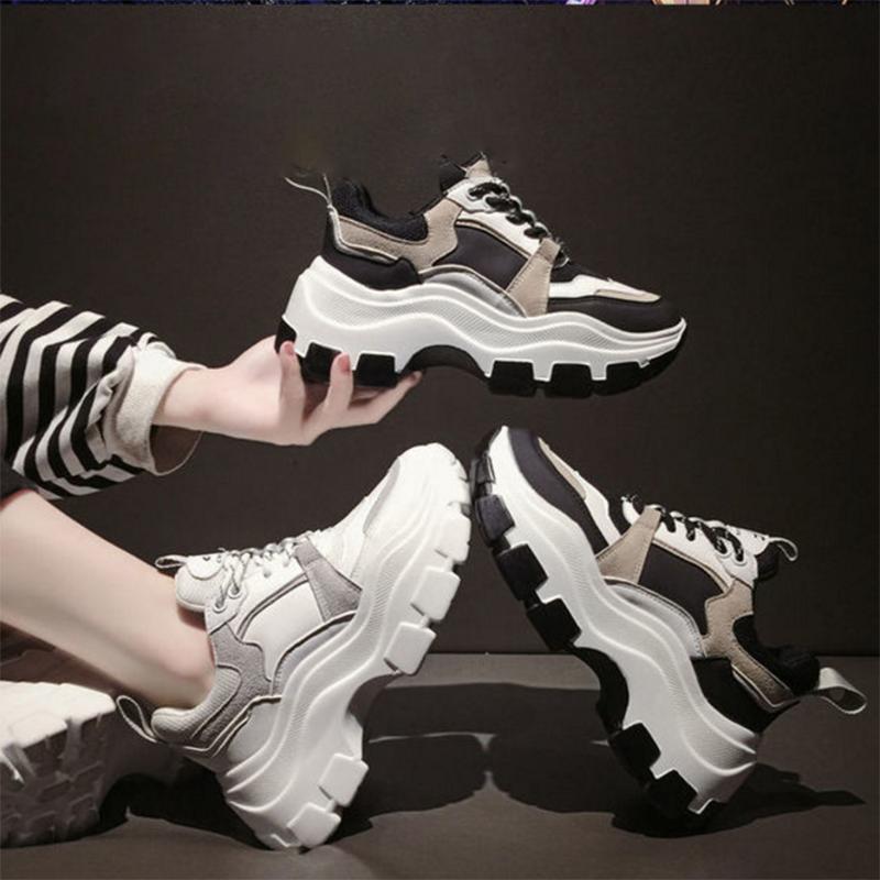 Soft-soled Leather Shoes All-match Women's Shoes Korean Style Student Shoes Spring and Summer Outdoor Leisure Sports Shoes