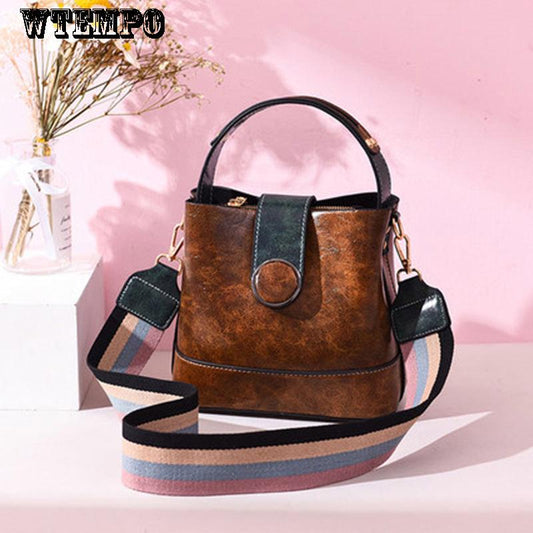 Joker Simple Ladies Casual Bag Handbag Trend Single Shoulder Bag Messenger Bag Fashion