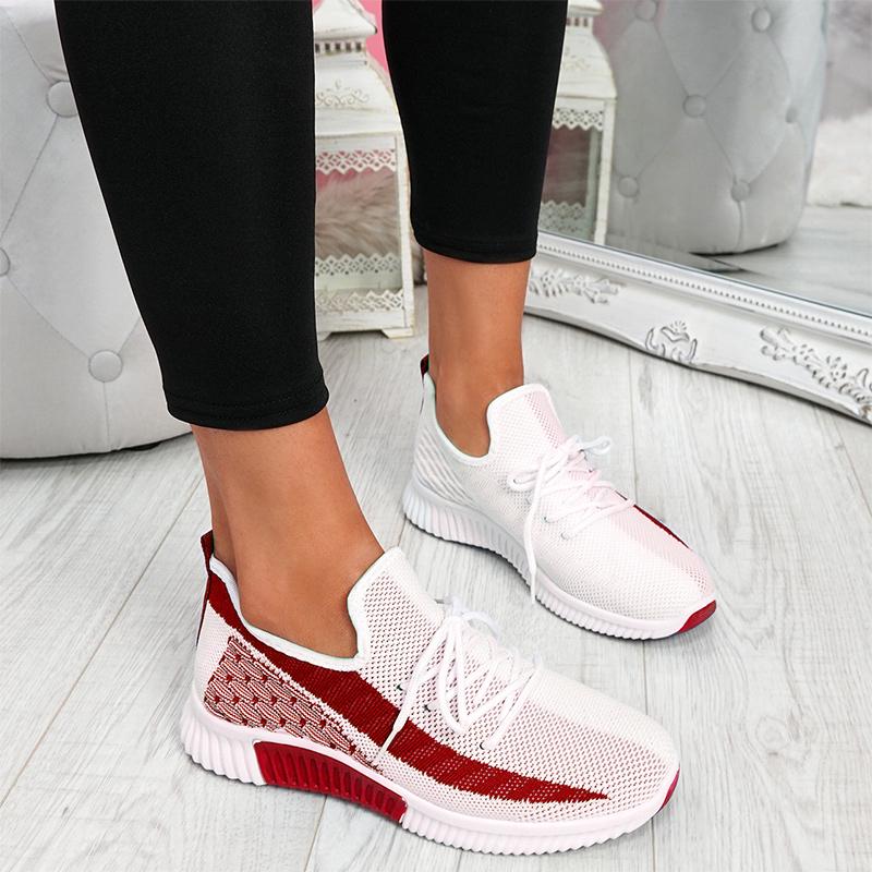 Women Mix Color Sneakers Women's Casual Vulcanized Fashion Flats Ladies Mesh Comfortable Female Shoes