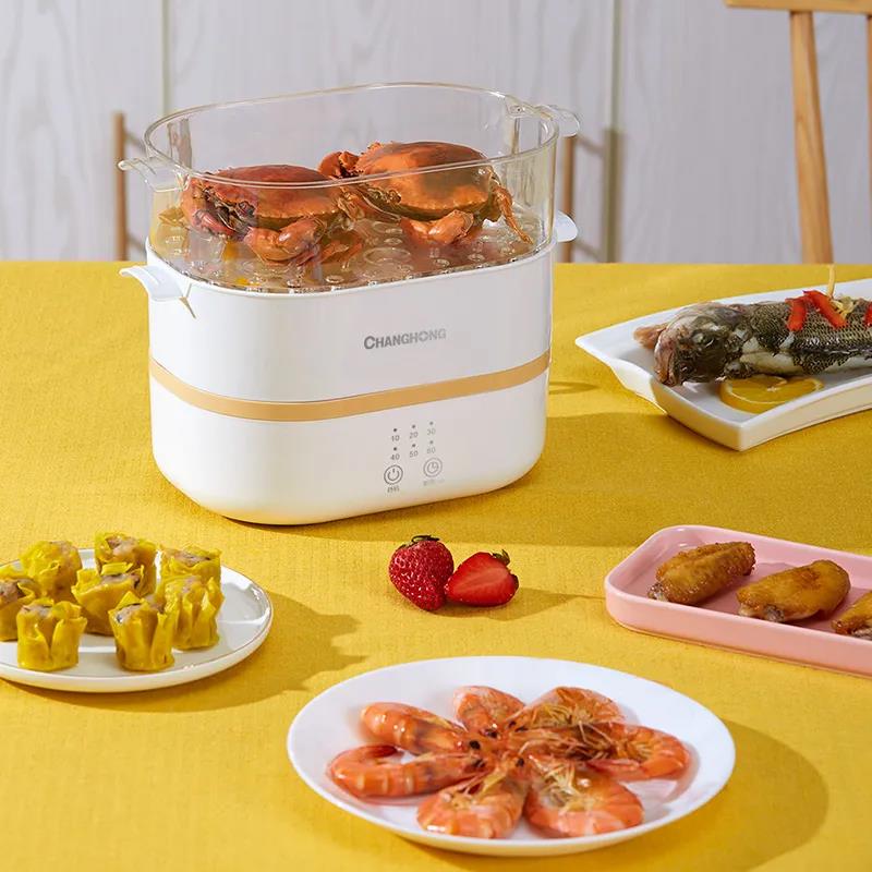 Electric Steamer Multi-layer Household Small Automatic Electric Steamer Automatic Power-off Breakfast Machine Egg Steamer