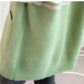 Fall/winter Fashion Top Mid-length Loose Warm Sweater Long Sleeve Knitted Casual Cardigan