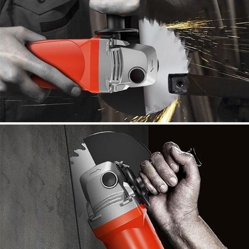 2400W Powerful 6-Speed Angle Grinder Deluxe Set Cord Cutter Polisher Handheld Power Tool 11000R