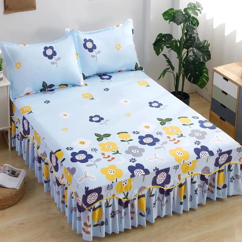 1 Piece of Pure Cotton Mattress Cover with Elastic Non-slip Waterproof Mattress Cover At Four Corners (no Pillowcase)