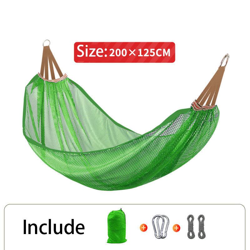 Outdoor Hammock Adult Swing Single Mesh Hammock Indoor Child Sleeping Hammock