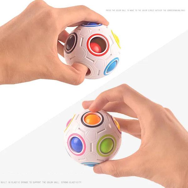 Decompression Toys Children's Educational Toys Press Rainbow Ball Rubik's Cube Toys Creative Early Education Boys Girls Toys Gifts