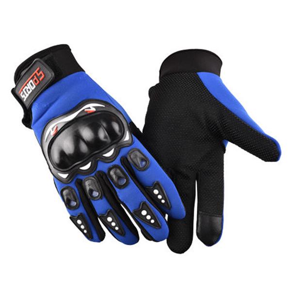 Leather gloves Thick gloves Man fashion gloves Plush Cotton gloves Windproof gloves Winter Warm