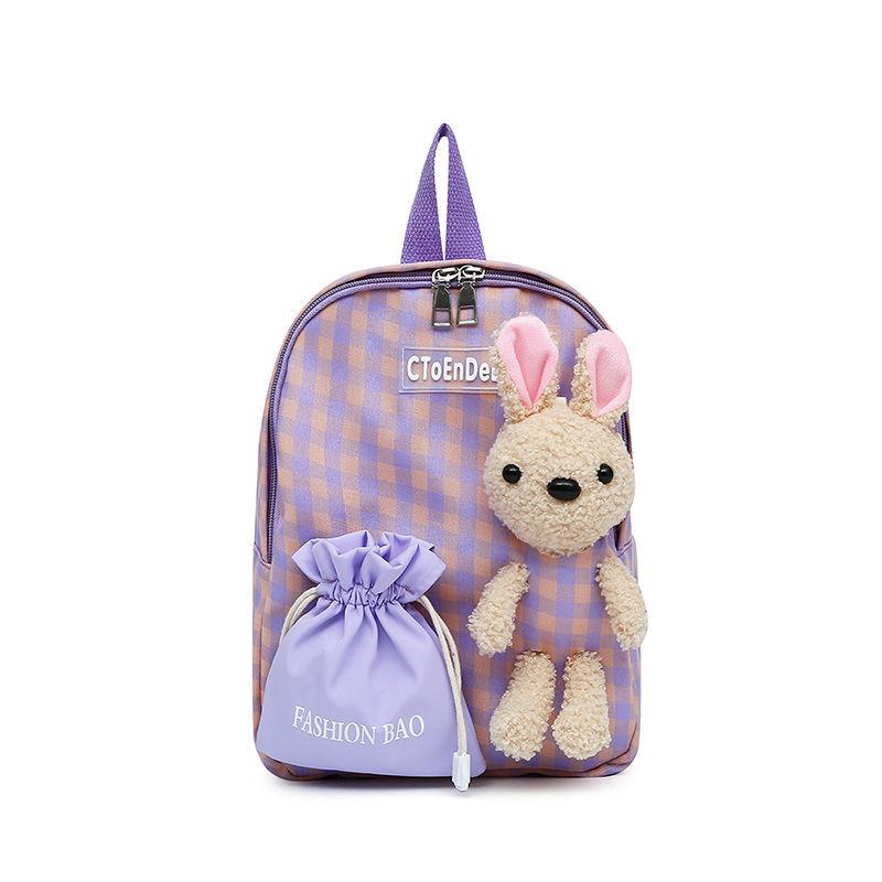 Cartoon Cute Student Backpack School Bag Backpack Canvas Korean Small Backpack Children Travel Bag Boys and Girls Backpacks