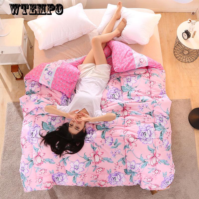 Fashion Thick Warm Student Dormitory Single Double Quilt Winter Core Comfortable Home Bedding