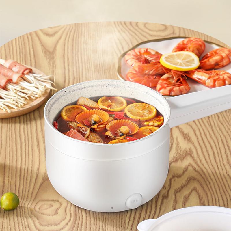 Multifunctional Small Electric Cooker Non-stick Cookware Student Dormitory Artifact Mini Electric Cooker All-in-one Electric Heating Pot