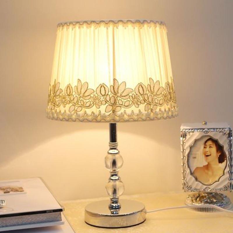 Bedroom Led Table Lamp Home Crystal Lamp for Bedroom Decoration Bedside Lamp Indoor Lighting