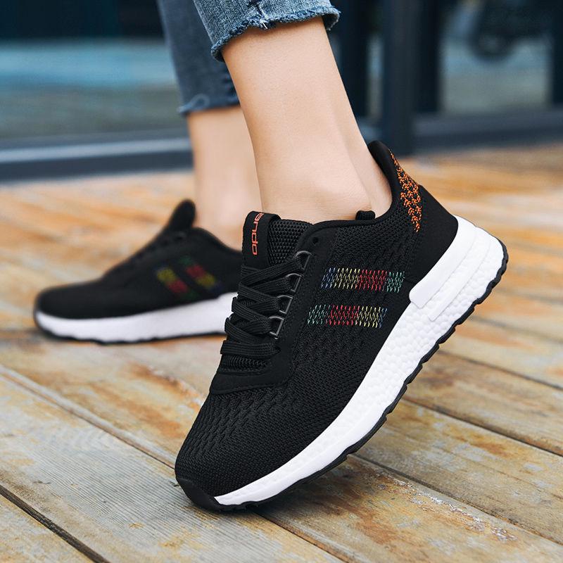 Spring and Summer Men and Women Casual Sports Shoes Lightweight Flat Mesh Breathable Couple  Running Shoes Unisex