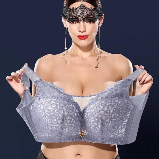 38-46 C D E Cup Large Size Bra Full Cup Tube Top Push Up Underwear Anti-glare Thin Section Women's Underwear Bra