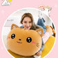 Cat Doll Plush Pillow for Girls Birthday Pillow Cute Super Cute Doll Pillow