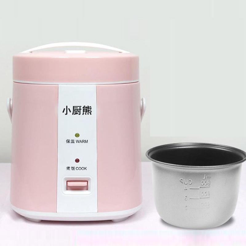 Mini Rice Cooker 1-2 People Cooking Rice Pot Multi-function Home Small Electric Cooker 1.2L Pot