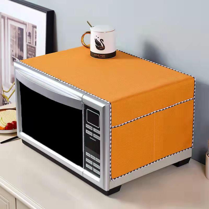 Oven Cover Microwave Oven Dust Cover Cover Cloth Cover Oil-proof Refrigerator Cover Towel Microwave Cover Oven Cover