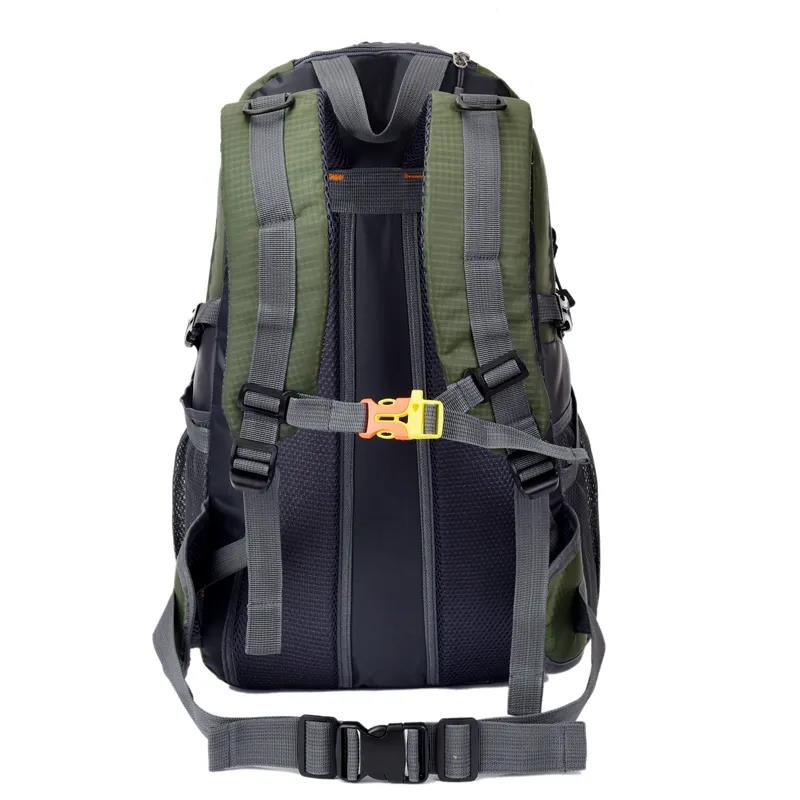 Ultralight Outdoor Mountaineering Bag 40L Men and Women Shoulders Fashion Student School Bag Multifunctional Travel Trekking Backpack