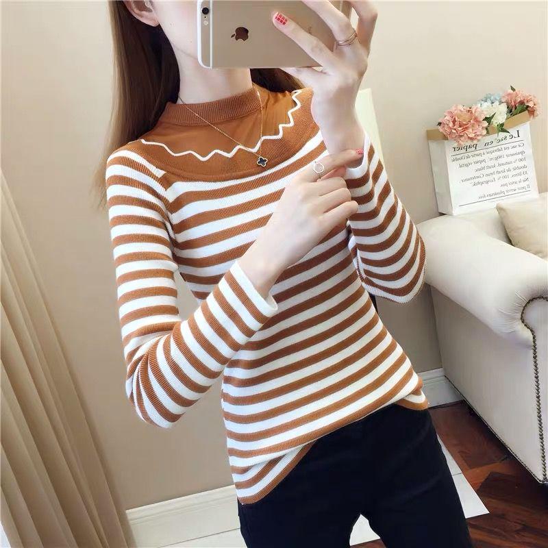 Pullovers Autumn Winter Knitted Sweater Women Vintage Pullover Casual Loose Long Sleeve Tops