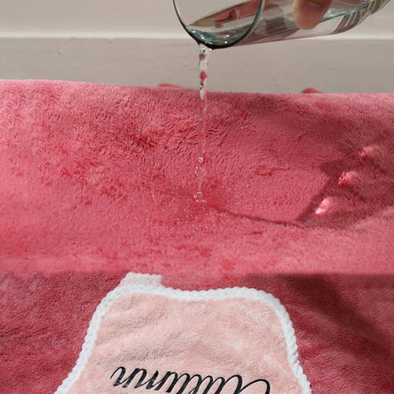 Wearable Bath Towels Female Towels Adult Cute Bath Skirts Softer and Faster-drying Than Pure Cotton Absorbent Coral Fleece Fabric