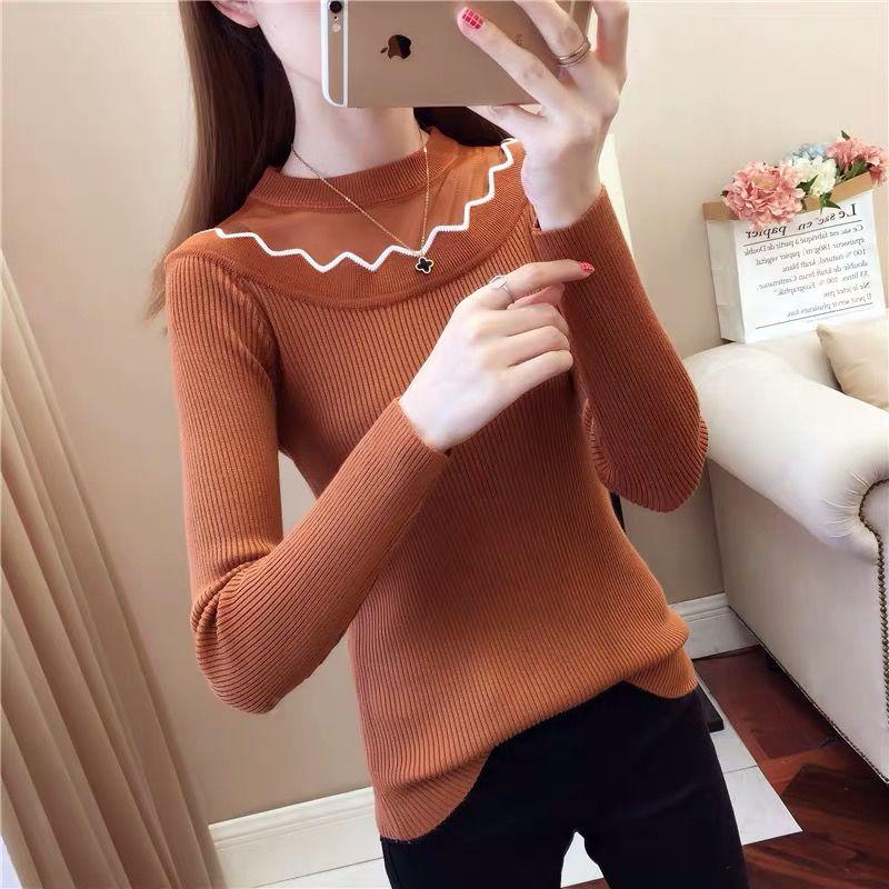 Pullovers Autumn Winter Knitted Sweater Women Vintage Pullover Casual Loose Long Sleeve Tops