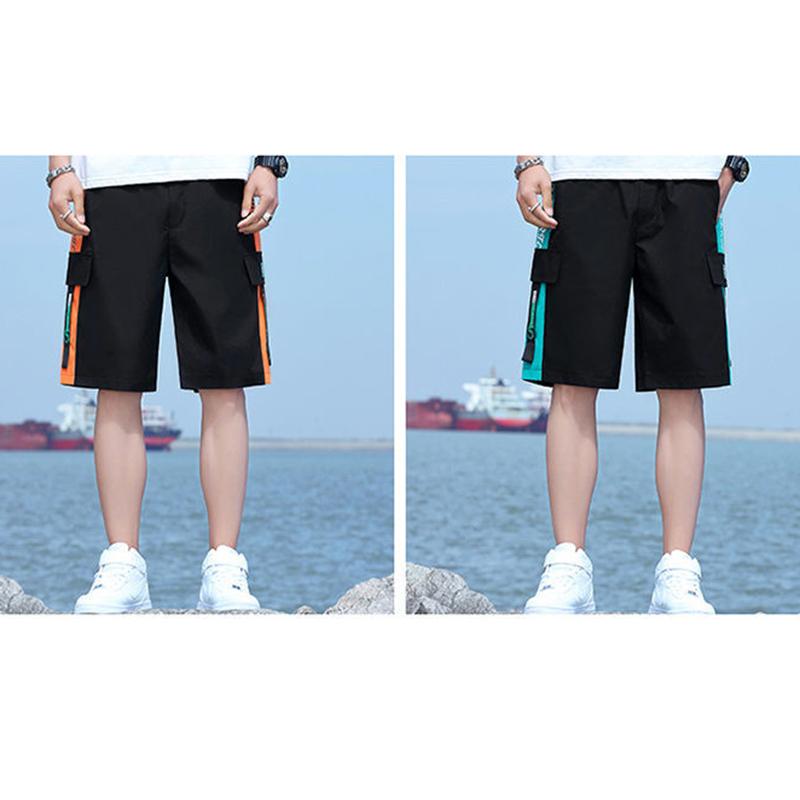 Summer Men's Shorts Five-point Pants Trendy Male Youth Student Casual Pants Men's Loose Sports Casual Pants