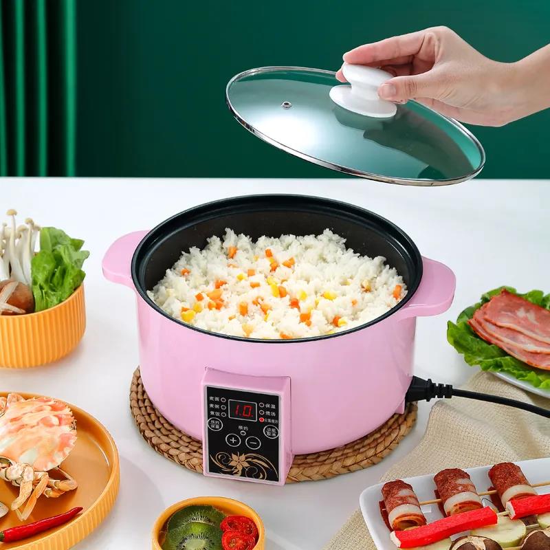 Household Electric Cooker Multi-function Electric Cooker Dormitory Small Electric Cooker Smart Rice Cooker, Non-stick Electric Frying Pan