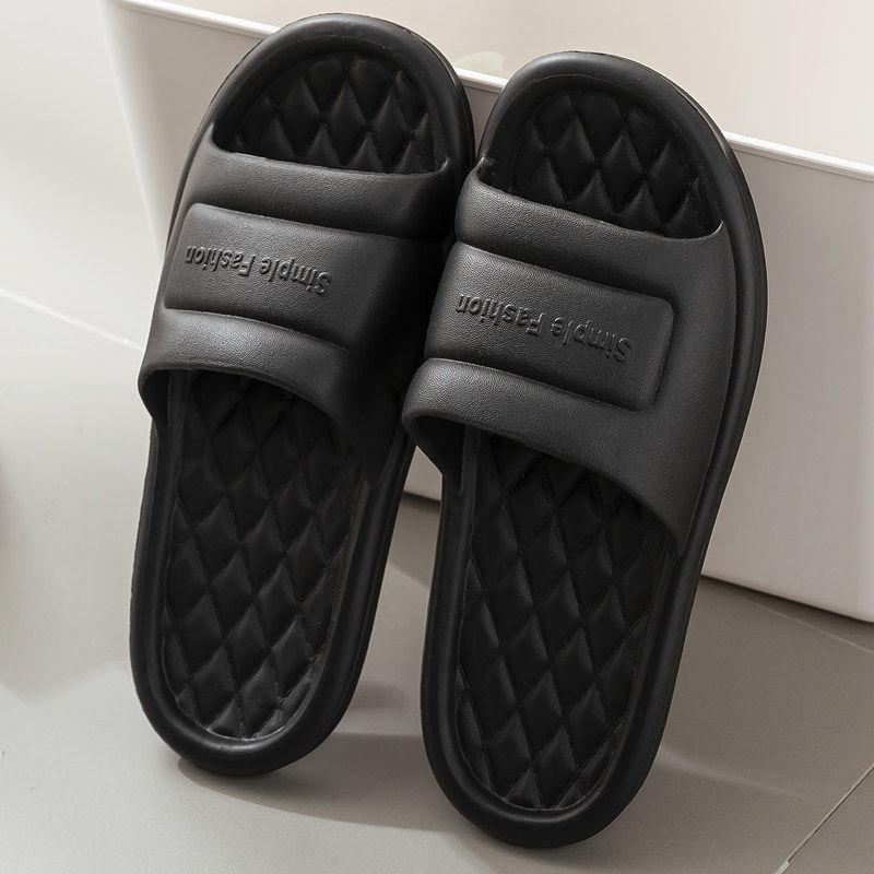 Sandals and Slippers Indoor Home Household Silent Bathroom Bathing Non-slip Soft Bottom Outer Slippers Light and Soft