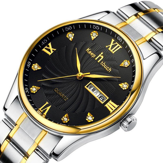 Fashion Casual Men Watch Luxury Quartz Leather Watches Mens Analog Wrist Watch Business Man Clock