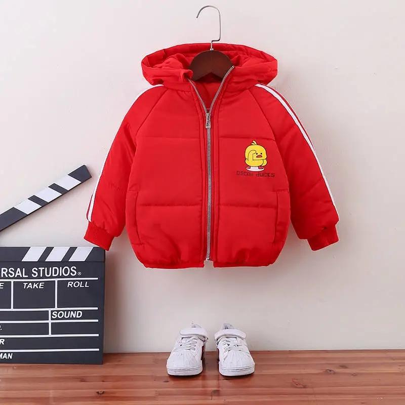 Boys and Girls Cotton-padded Jackets Padded Jackets Bread Jackets Children's Clothes Winter Clothes Down Padded Jackets Hooded Jackets