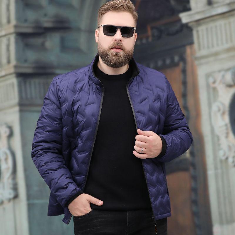 Outdoor Leisure Men's clothes Winter Medium and long section Cotton clothing Large size Down jacket