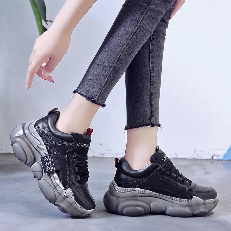 Women Shoes Sneakers Women Fashion Retro Platform Dad Shoe Ladies Footwear Breathable Chunky Sneaker