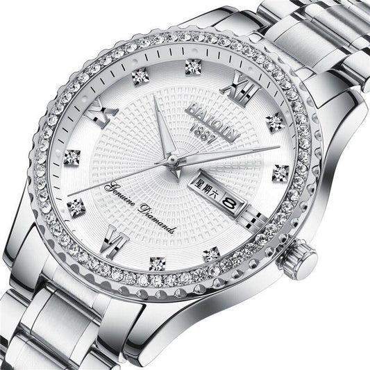 Swiss Watch Men's Watch Automatic Mechanical Watch Luminous Diamond Waterproof Men's Watch