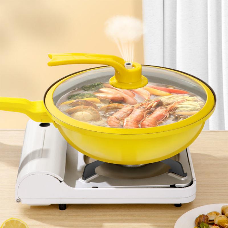 Thickened Old-fashioned Cast Iron Pot Large Frying Pan Induction Cooker Special Double Ear Iron Pot Large Pot Pan Frying Pot Household