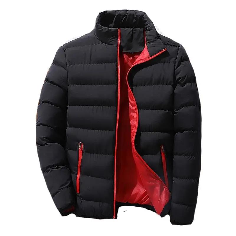 Men's Ultralight Down Jacket Winter Waterproof and Windproof Jacket Plus Size Warm Down Jacket Slim Casual Jacket