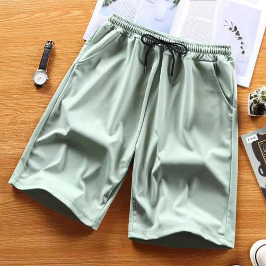 Men's Five-point Pants Summer Thin Shorts Outer Wear Young and Middle-aged Fashion Sports Beach Casual Pants