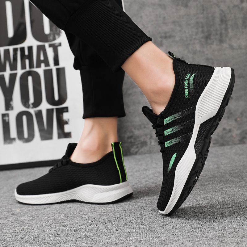 Men Shoes Casual Sports Shoes Light Weight Running Shoes Mesh Breathable Sneakers