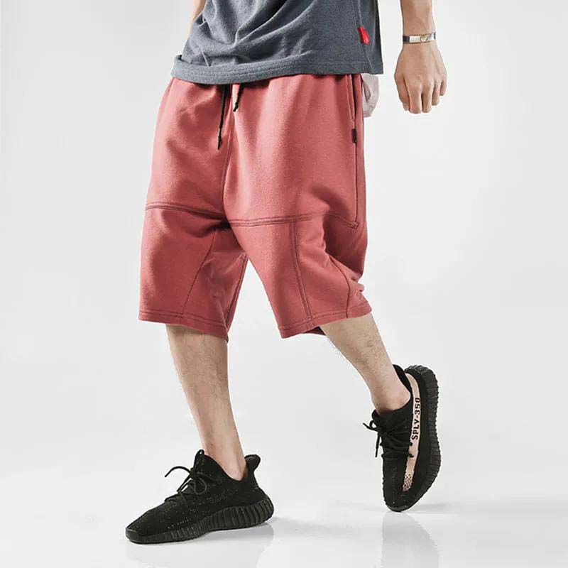 Men's Summer Trend Cotton Loose Large Size Sports Shorts Wild Harlan Casual Five-point Pants