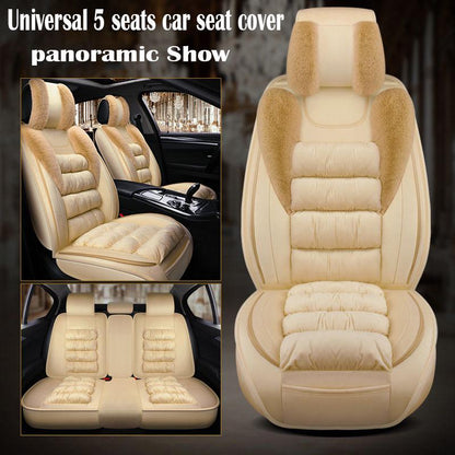 Waterproof 5 pcs Car Seat Cover Universal Winter Auto Seat Cushion 5 seats Universal car seat cover