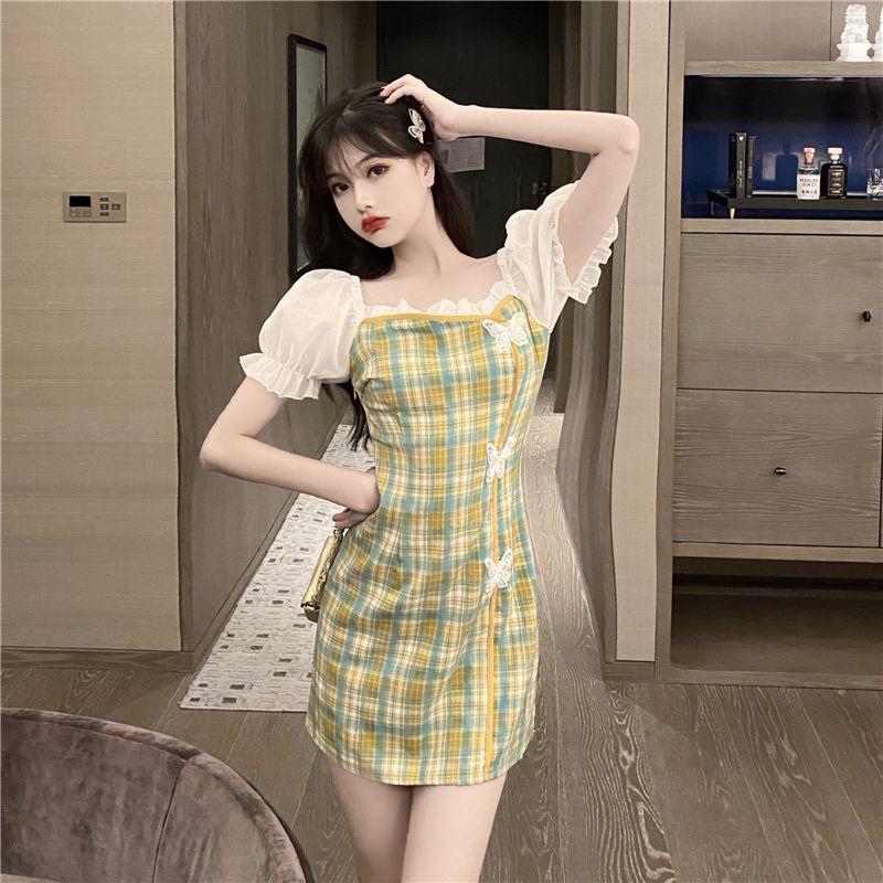 Cheongsam Girl Summer Improved Version Retro Super Fairy Thin Temperament Dress